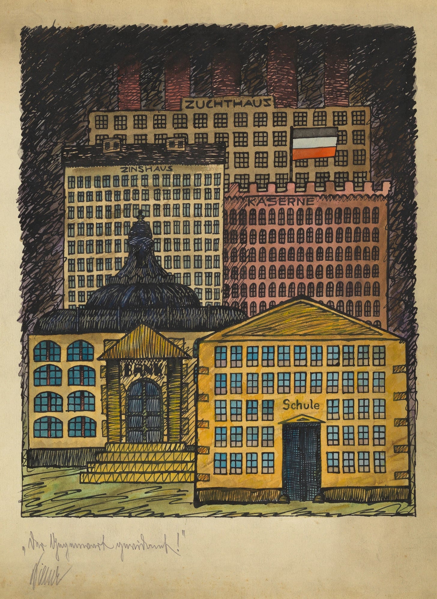 Der Gegenwart gewidmet! (around 1923) by Karl Wiener