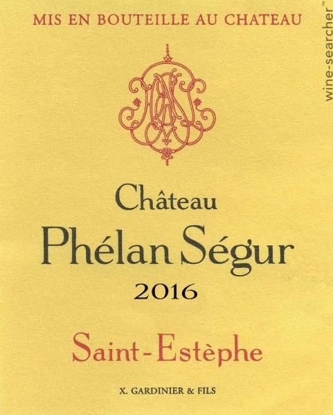Where to buy 2016 Chateau Phelan Segur, Saint-Estephe | prices & local  stores in UK