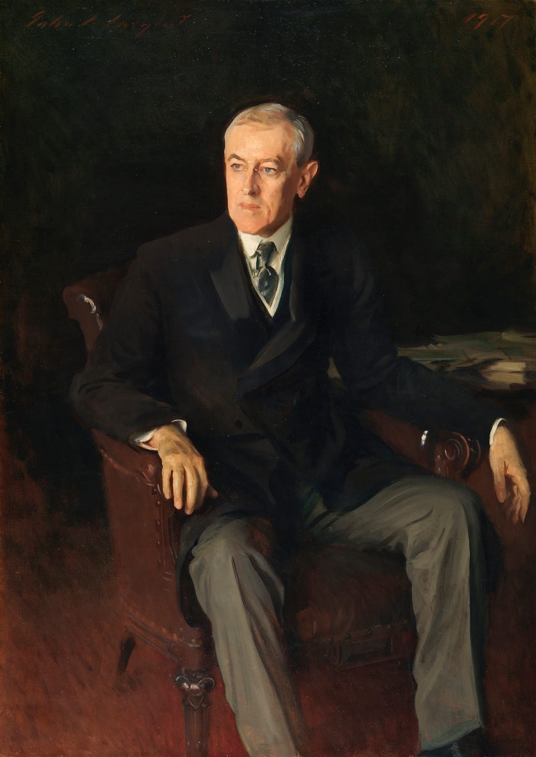 Portrait of Woodrow Wilson (1917)