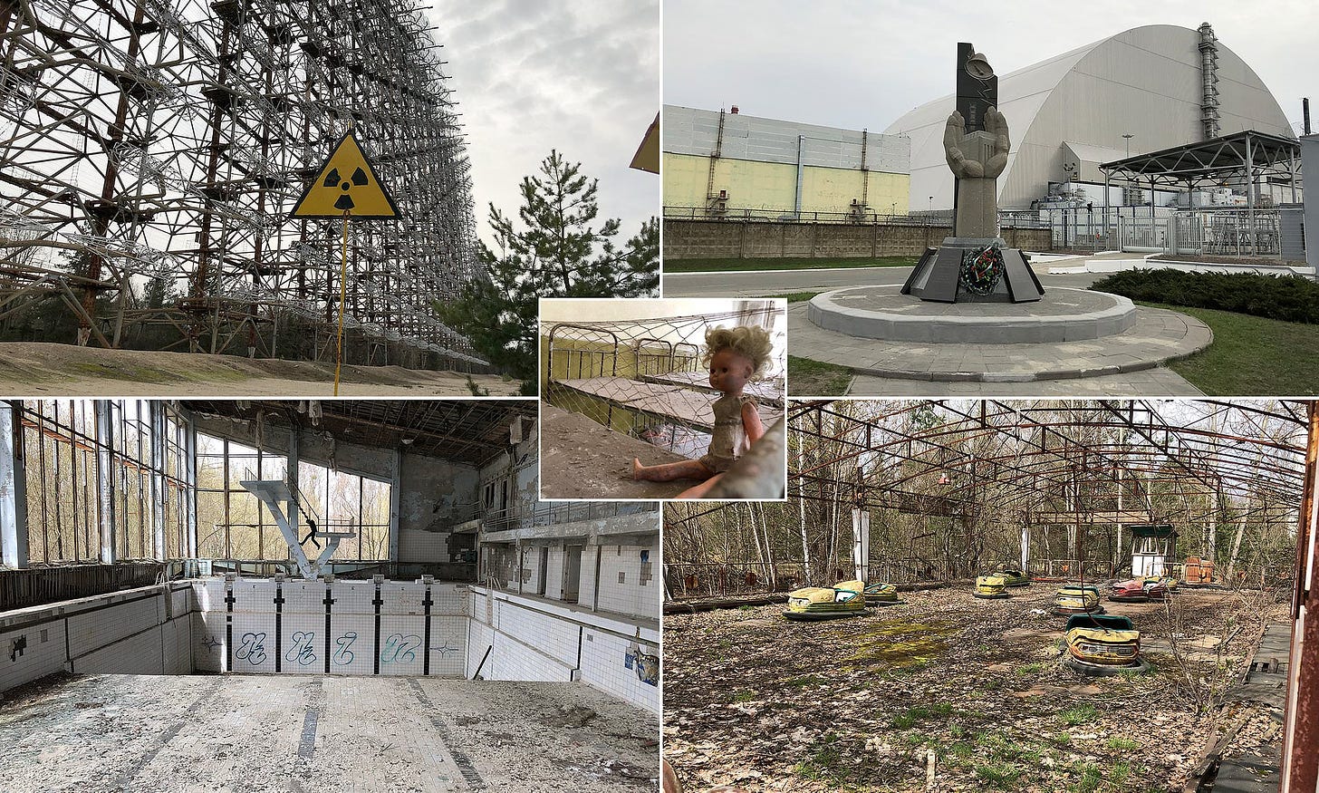 Chernobyl photos show nuclear disaster exclusion zone 30 years on | Daily  Mail Online