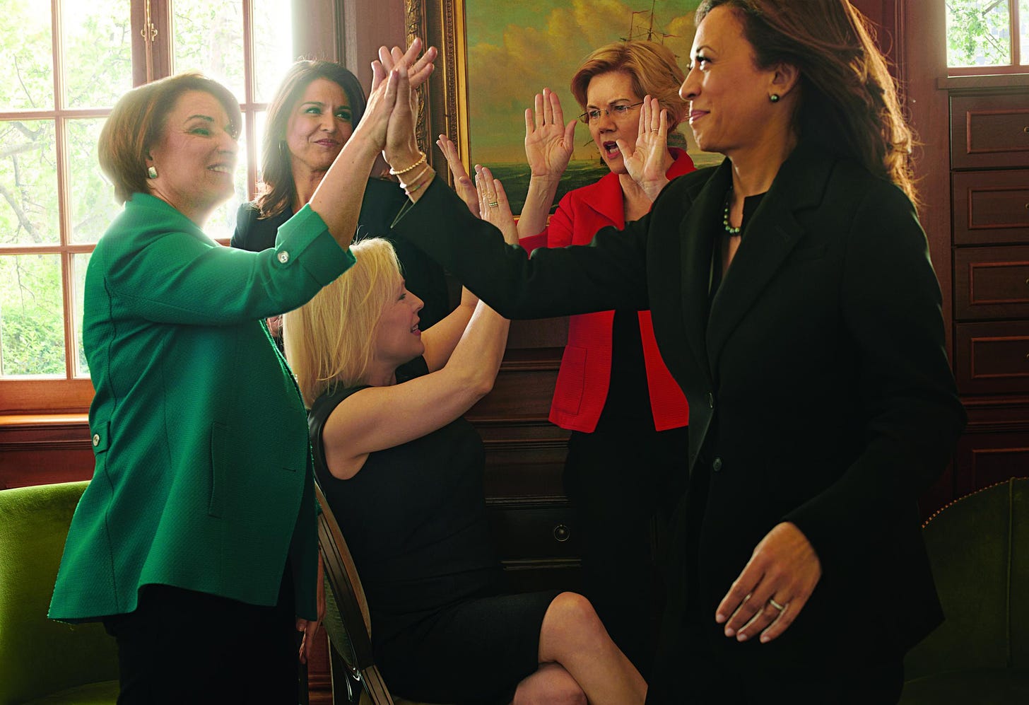 Five female presidential candidates photographed by Annie ...