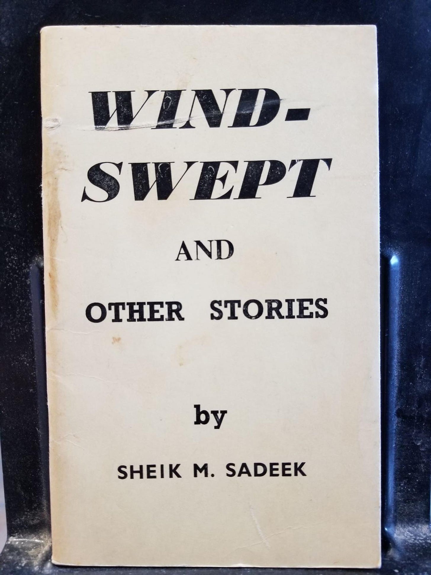 Cover of Windswept, by Sheik M. Sadeek