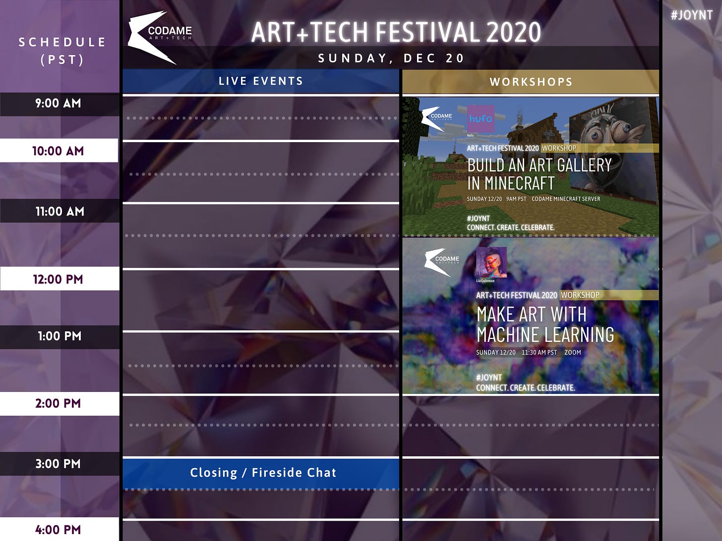 DAY 10: ART+TECH Festival 2020『 JOYNT 』