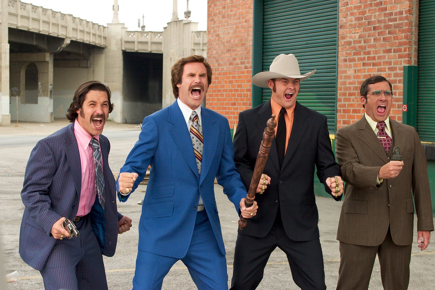 Behind the Crazy 'Anchorman' Newscaster Brawl – Rolling Stone