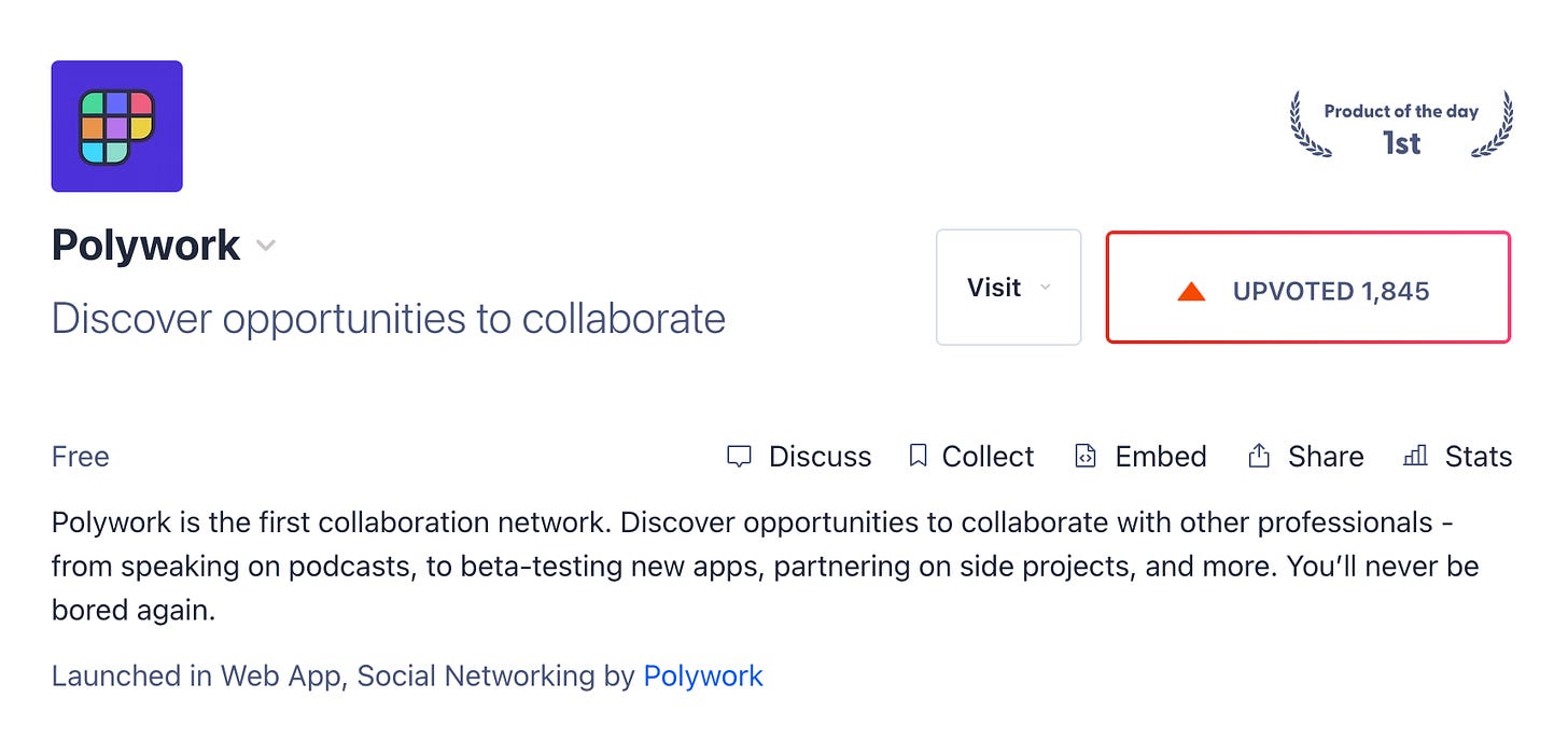 #4: Have You Heard of Polywork?
