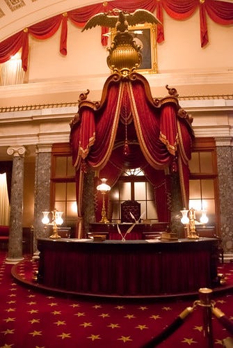 Old Senate Chamber inside Capitol