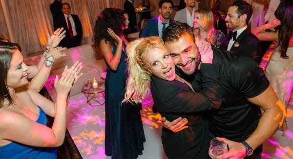The wedding reception of Britney Spears and Sam Asghari (2022)