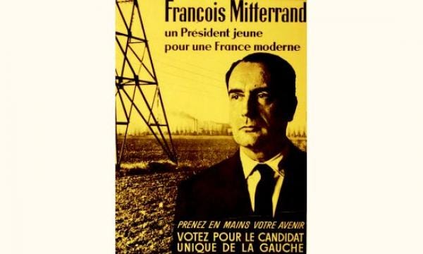 François Mitterrand - Un Président jeune pour une France moderne. | lot 334  | Affiches Anciennes et Modernes chez Neret-Minet | Auction.fr