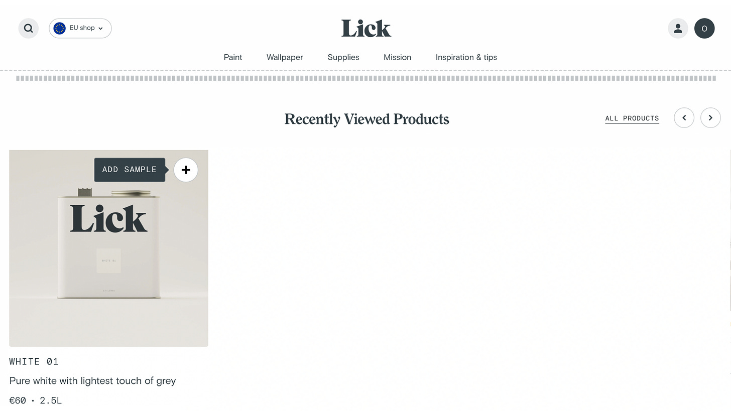 How Would We Personalize Lick’s Online Store to Create Tailored Experiences