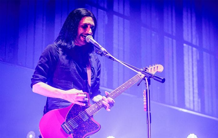 Brian Molko of Placebo. Credit: Sergione Infuso/Corbis via Getty Images