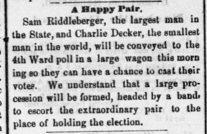 Election Day in Nashville. August 5, 1869