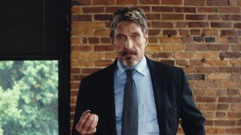 Running With the Devil: The Wild World of John McAfee' review: A Netflix  documentary can't make sense of the antivirus pioneer's strange story | CNN