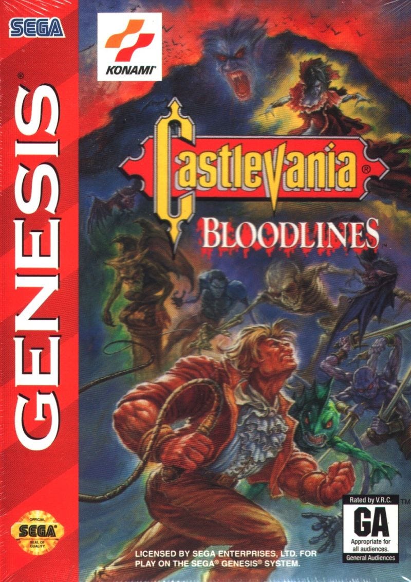 Castlevania: Bloodlines for Genesis (1994) - MobyGames