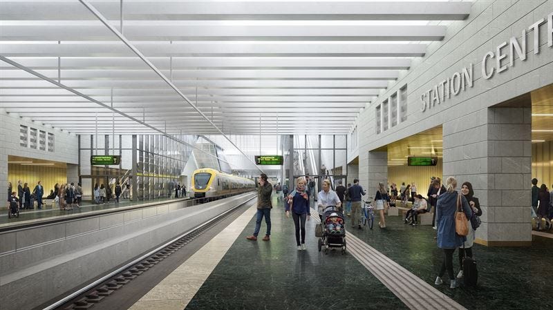 NCC signs contract valued at SEK 4.7 billion for Central Station, a phase  of the West Link project | NCC