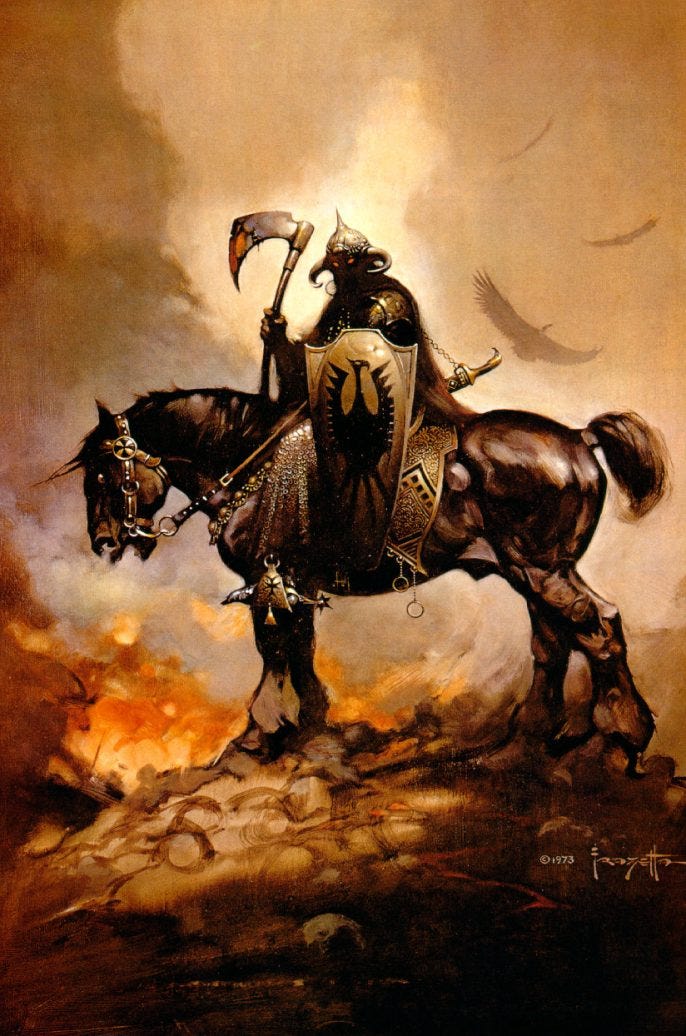 Geek-Art || Art by Frank Frazetta