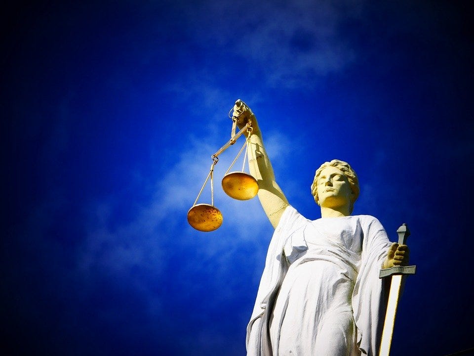 Justice, Straight, Jurisdiction, Court Of Law