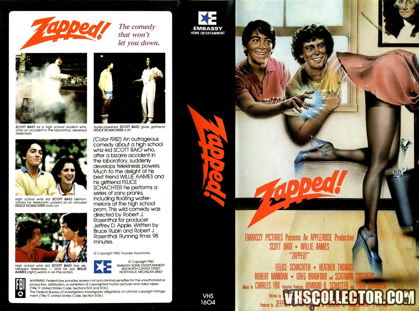Zapped! | VHSCollector.com