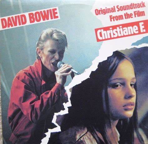 pochette de disque, chanteur, fille, David Bowie, Christiane F, Angleterre, Allemagne