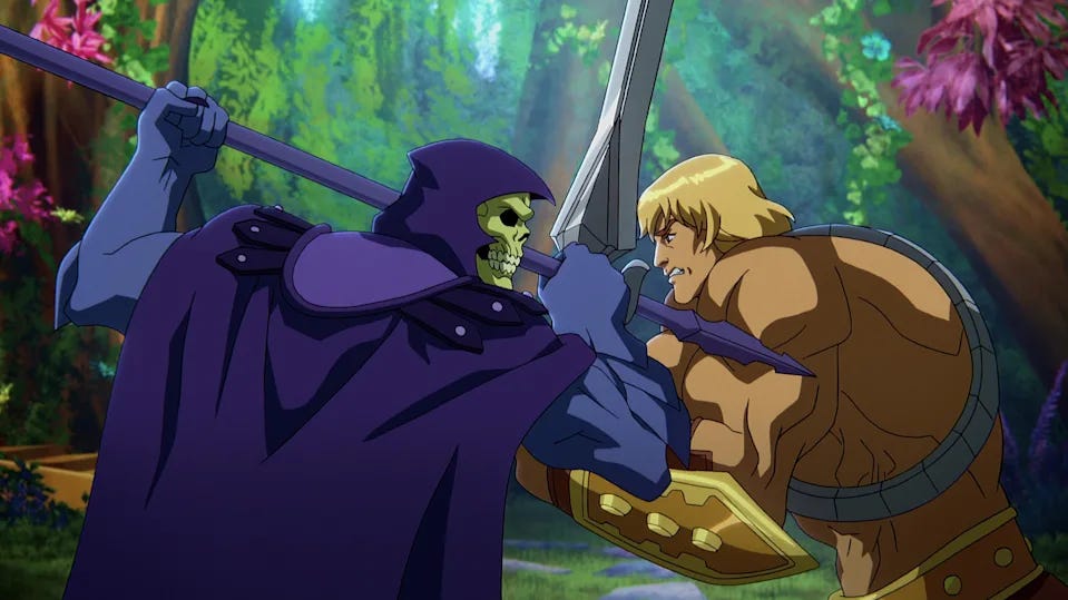 Skeletor and He-Man