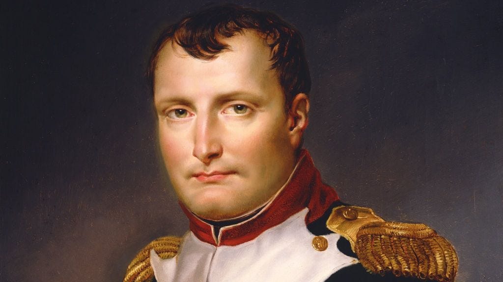 Portrait of napoleon