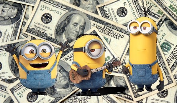 MINIONS is now the 2nd Highest Grossing Animated Film of All Time | FilmBook