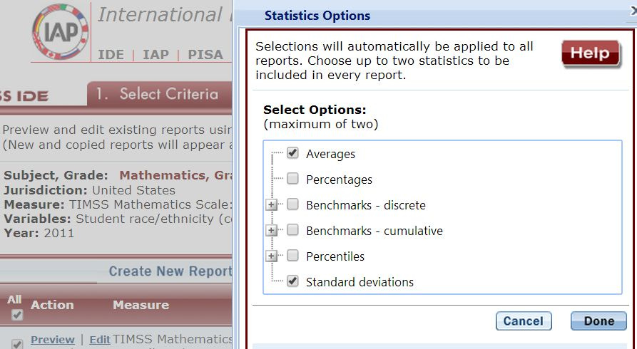 NCES IDE Step3 Edit Report, TIMSS Math 2011, Grade8, US, by race-ethnicity