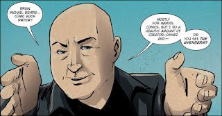 Brian Michael Bendis can't stay out of comics.
