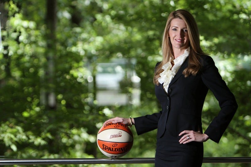 Next Ga. senator's politics aren't easy fit with her WNBA team