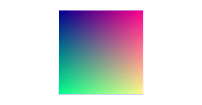 24-bit color palette