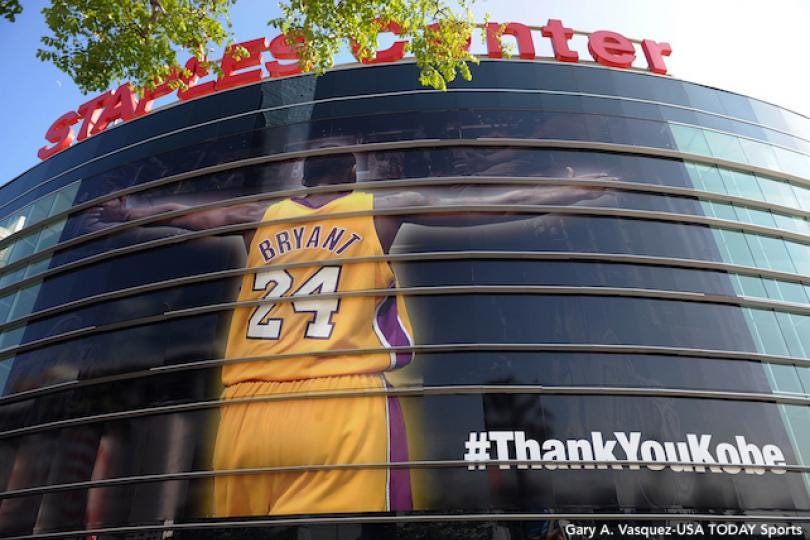Kobe Bryant's Last Game: Gearing Up Outside Staples Center | ThePostGame.com