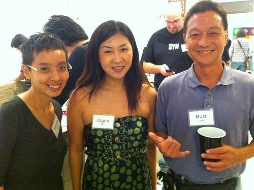 Winnie Lim, Joyce Kim, and Burt Lum