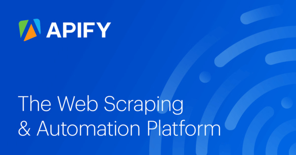 Web Scraping, Data Extraction and Automation · Apify