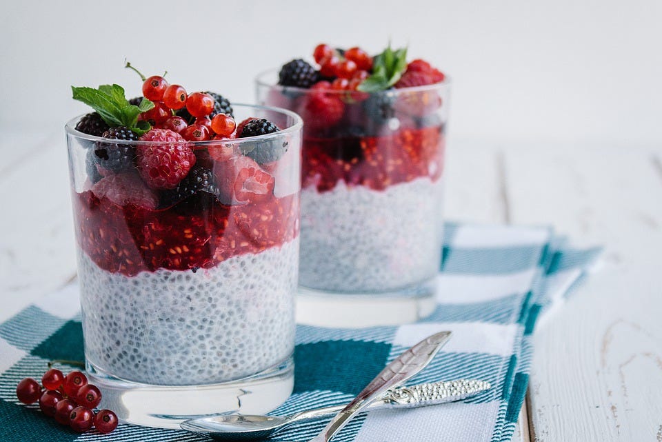 Berries, Dessert, Healthy, Nutrition, Blackberry