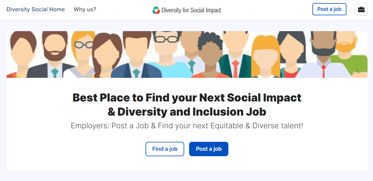 best job search engine for diversity and inclusion jobs