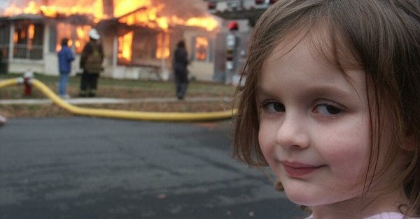 Disaster Girl just made half a million by selling the classic image as an NFT Disaster Girl just made half a million by selling the classic image as an NFT