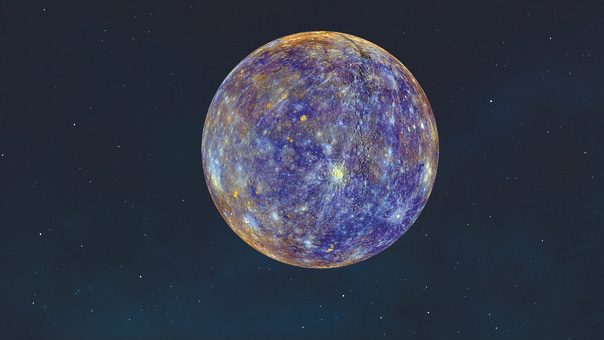 Mercury, Planet, Space, Universe