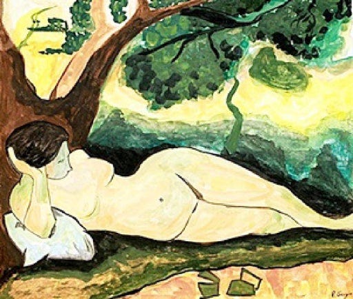 Nude Study - Paul Gauguin - Watercolor - Aug 20, 2017 | USA Live ...