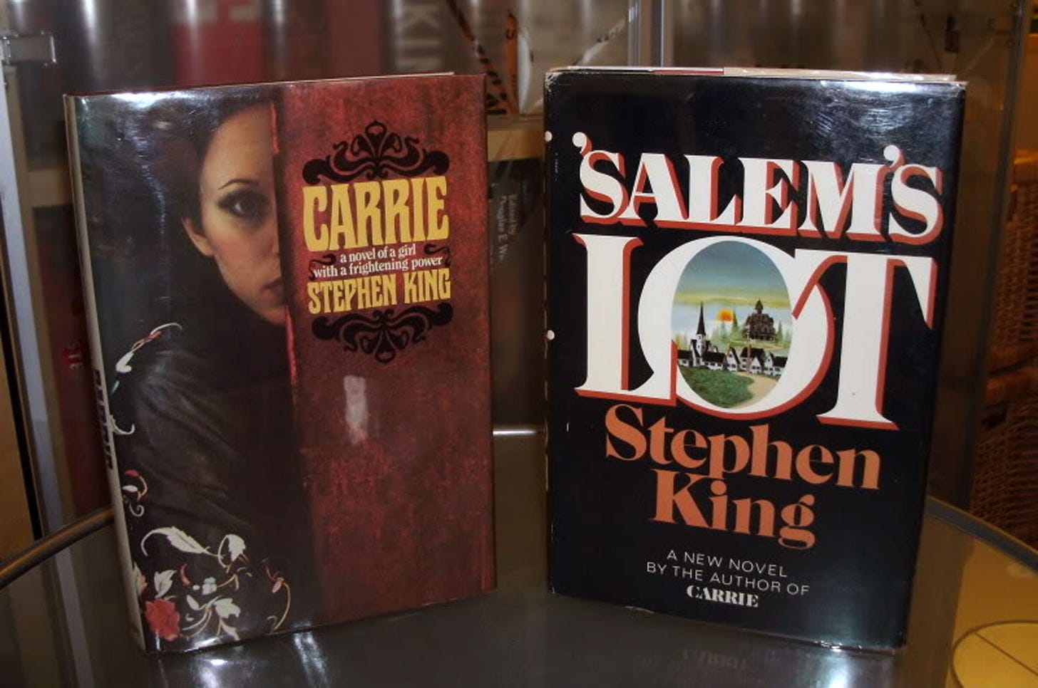 Primeras ediciones de Carrie y ‘Salem’s Lot publicadas por Doubleday