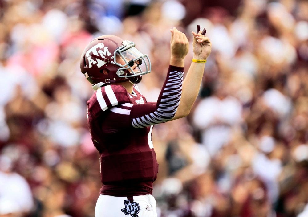 NCAA Football: Rice at Texas A&M | For The Win