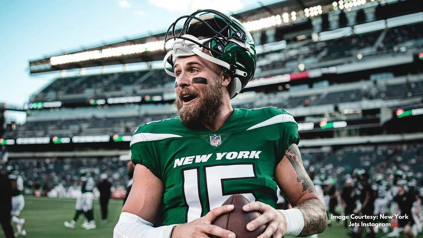 Who is Chris Streveler? Jets backup QB putting pressure on Zach Wilson with  yet another enthralling comeback win