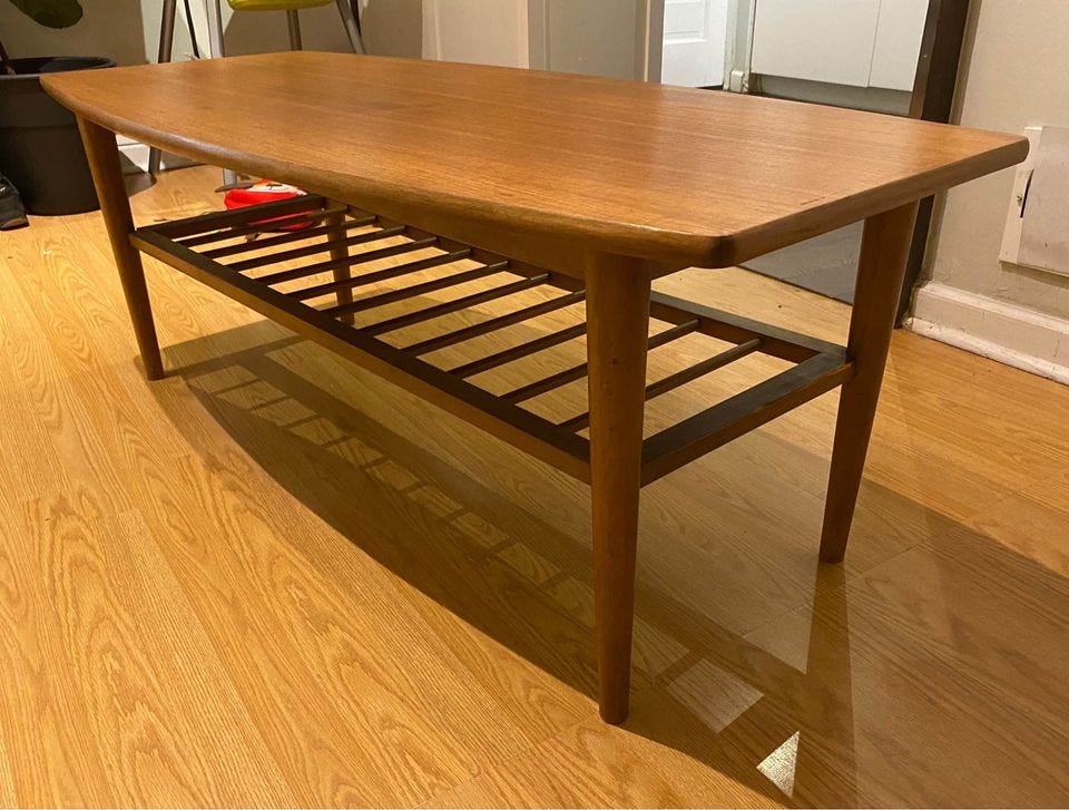 May be an image of table and indoor