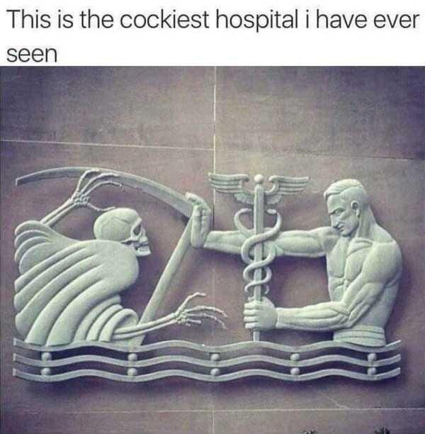 Death is no match for the buff doctor : r/memes