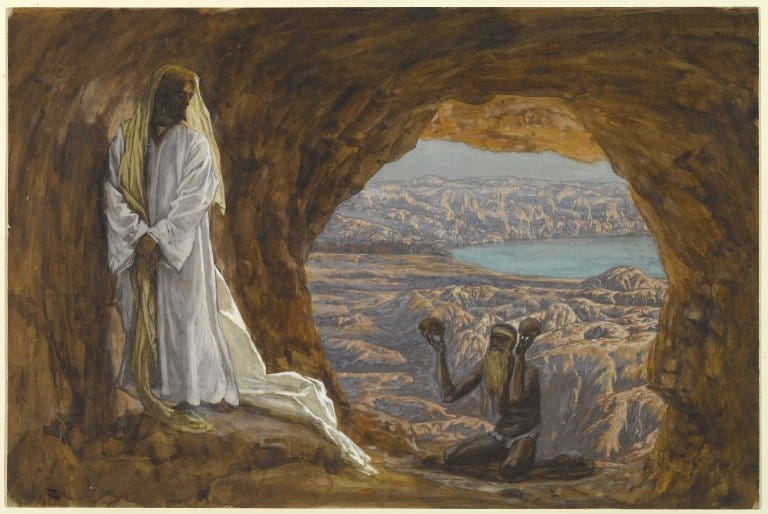 File:Brooklyn Museum - Jesus Tempted in the Wilderness (Jésus tenté dans le désert) - James Tissot - overall.jpg