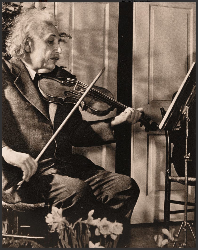 Image result for einstein violin