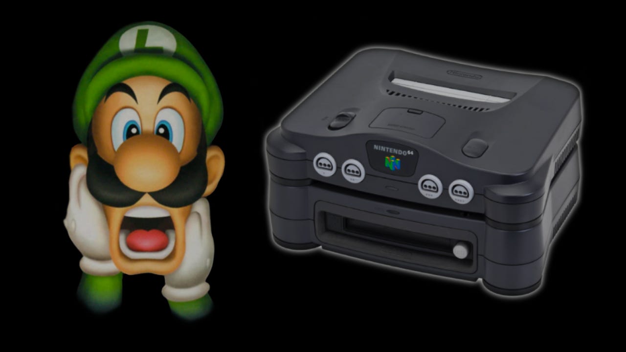Luigi’s Mansion Could Have Been A Nintendo 64 Disc Drive Game