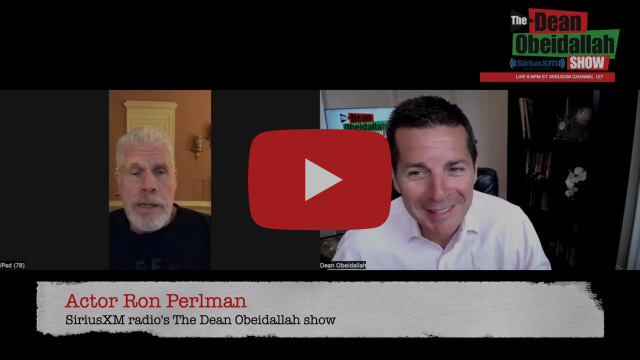 Actor Ron Perlman talks Trump needs to be on a chain gang, his new movie w/ Guillermo del Toro +more