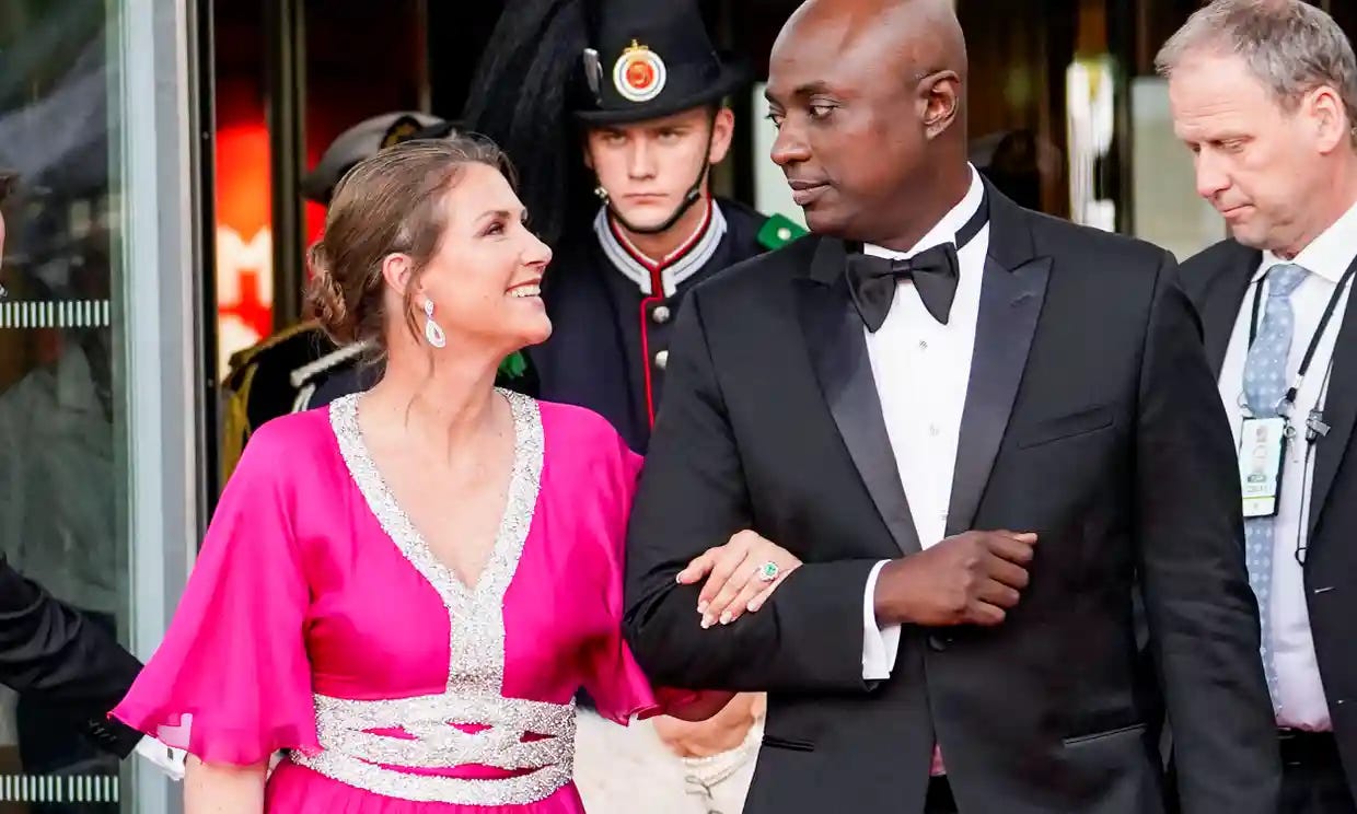 Norwegian princess quits royal duties to work with ‘shaman’ fiance