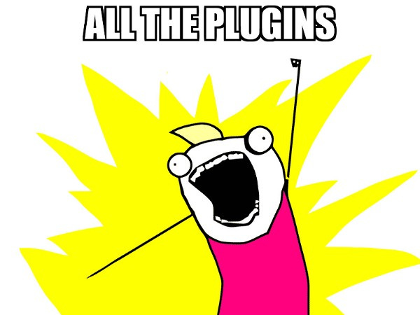 All the plugins meme