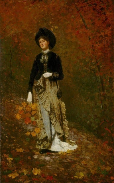 Winslow Homer, ‘Autumn’, 1877, National Gallery of Art, Washington, D.C.