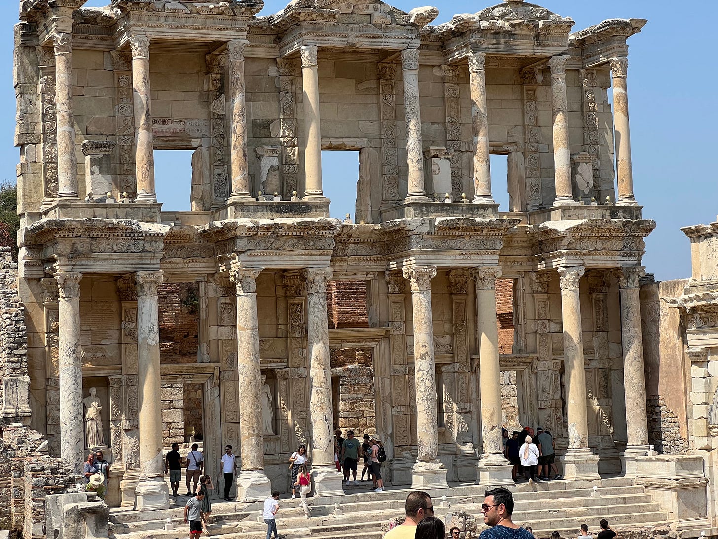 The library at the ancient city of Ephesus